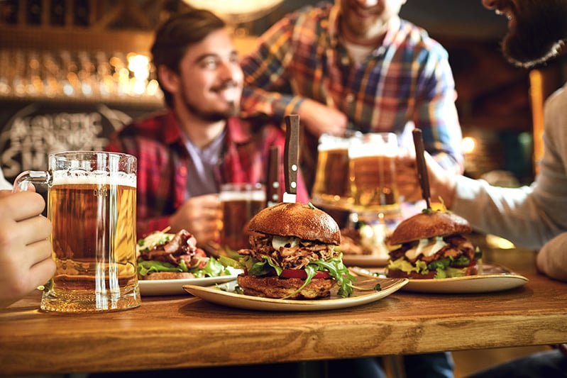 bière et Burger le bon accord